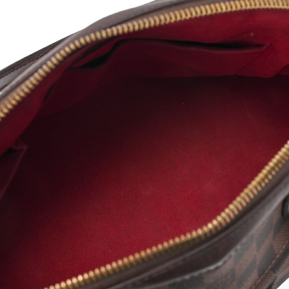 Louis Vuitton Tote Bag, Damier Trevi PM, Canvas, Brown, Gold-Tone Hardware, Pre-Owned - Vintage La Charme