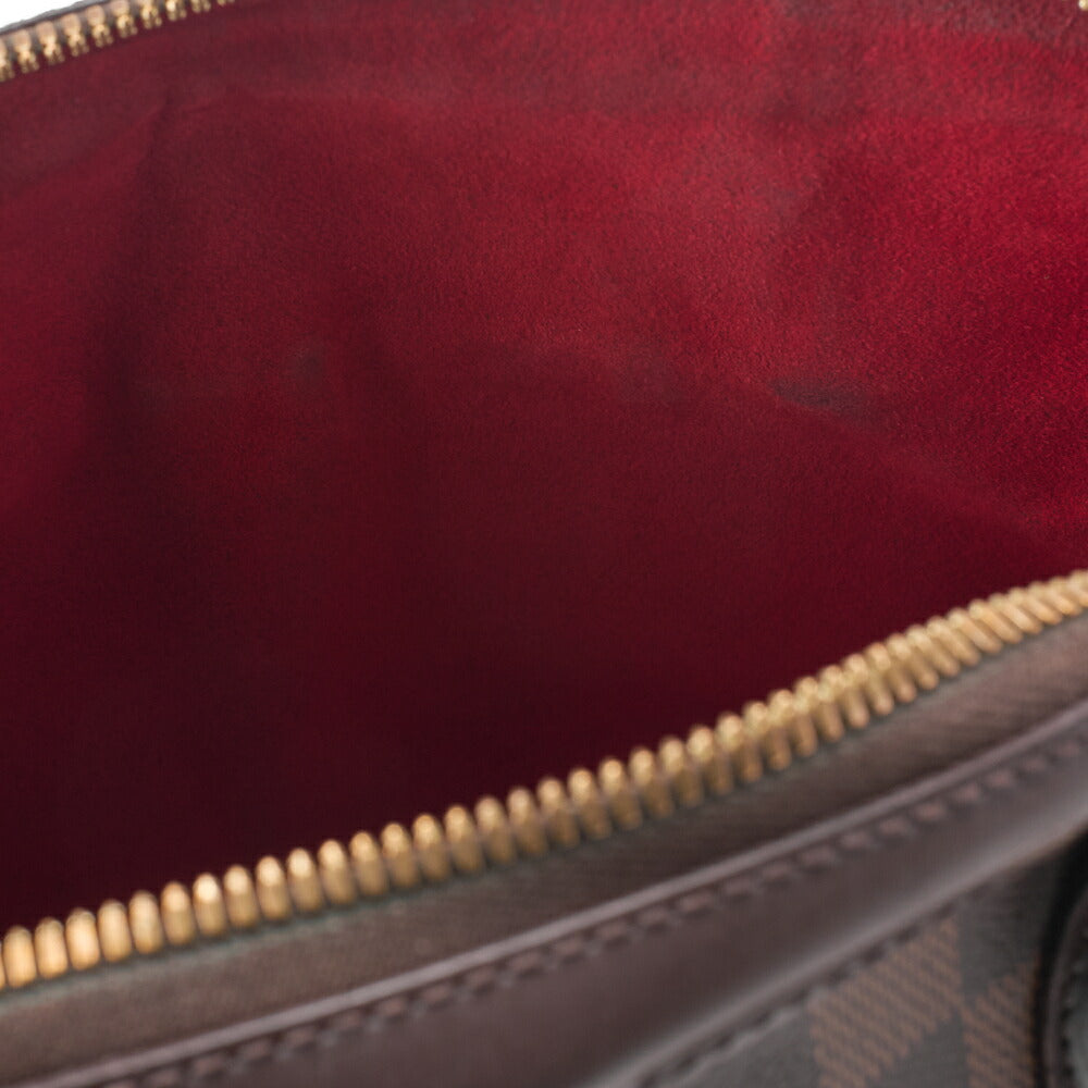 Louis Vuitton Tote Bag, Damier Trevi PM, Canvas, Brown, Gold-Tone Hardware, Pre-Owned - Vintage La Charme