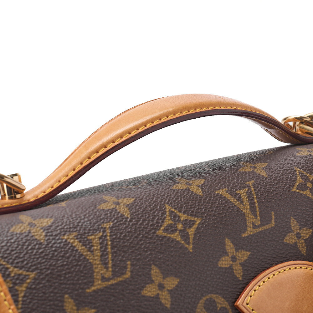 Louis Vuitton Shoulder Bag, Monogram Bel Air, Canvas, Brown, Gold-Tone Hardware, Pre-Owned - Vintage La Charme