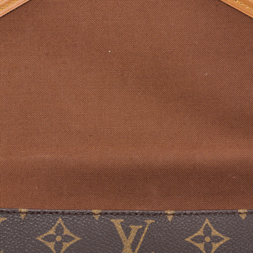 Louis Vuitton Shoulder Bag, Monogram Bel Air, Canvas, Brown, Gold-Tone Hardware, Pre-Owned - Vintage La Charme