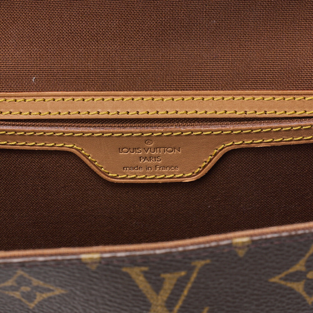 Louis Vuitton Shoulder Bag, Monogram Bel Air, Canvas, Brown, Gold-Tone Hardware, Pre-Owned - Vintage La Charme