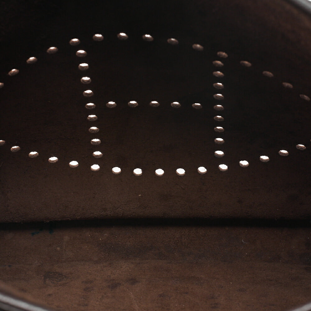 HERMES Shoulder Bag, Evelyn PM 2 de, Tryon Clemence, Brown, Silver-Tone Hardware, Pre-Owned - Vintage La Charme