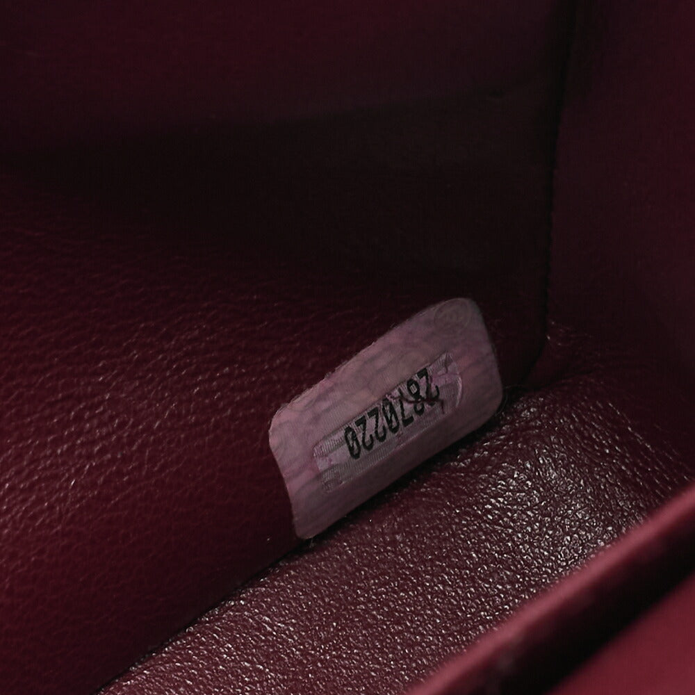 CHANEL Chain Shoulder Bag Matelasse Double Flap 25 Lambskin Black Gold-Tone Hardware Pre-Owned - Vintage La Charme