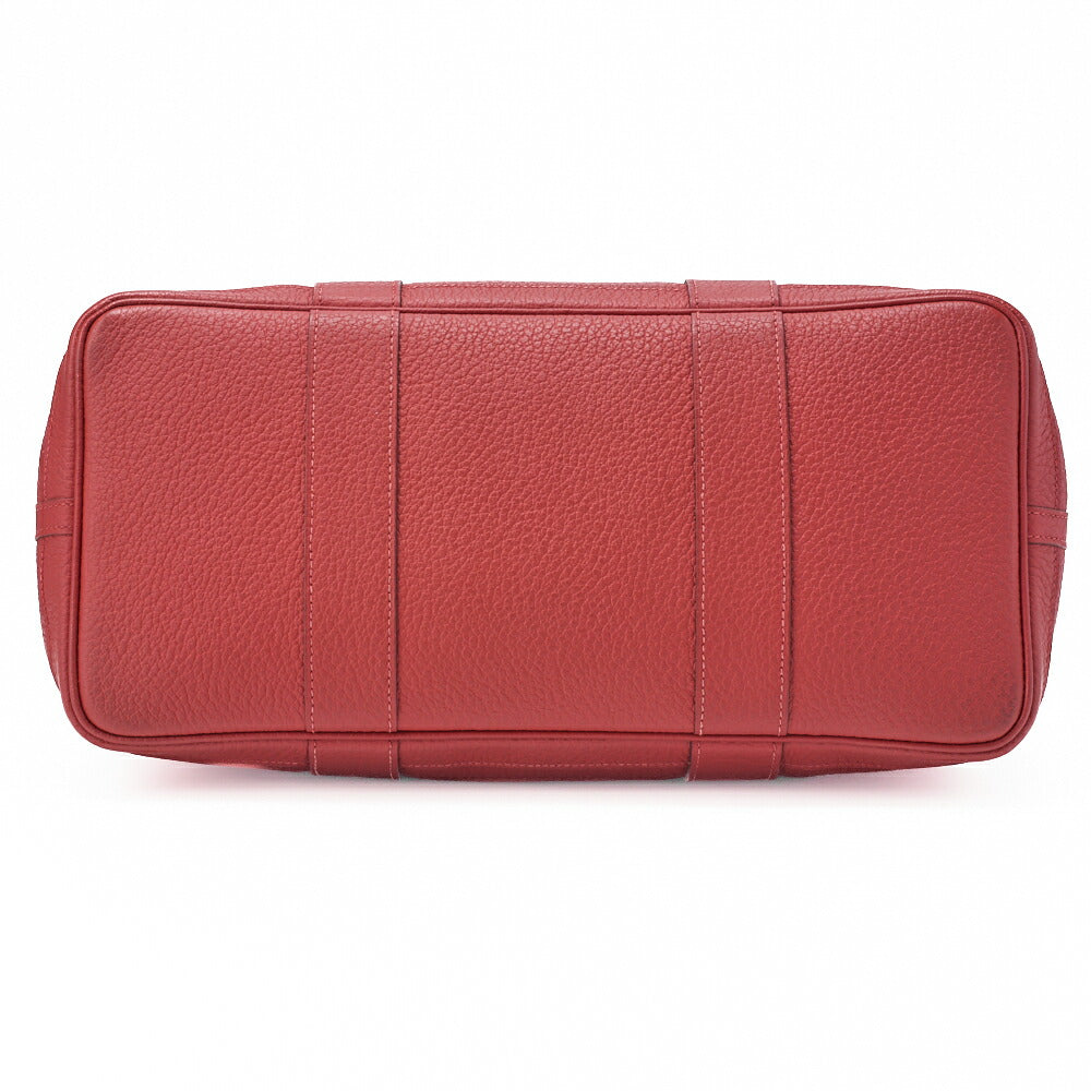 HERMES Garden Party PM Tote Bag Negonda Blue Sun Seal Silver-Tone Hardware Pre-Owned - Vintage La Charme