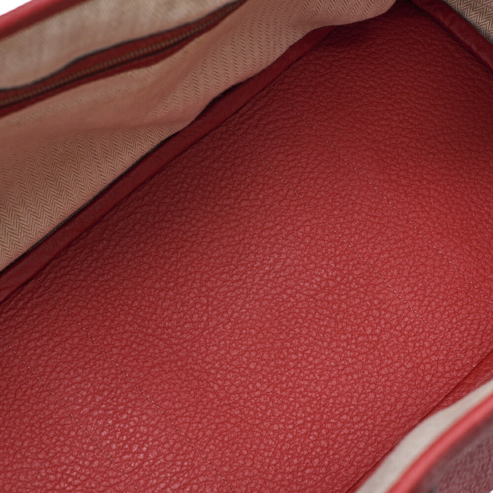 HERMES Garden Party PM Tote Bag Negonda Blue Sun Seal Silver-Tone Hardware Pre-Owned - Vintage La Charme