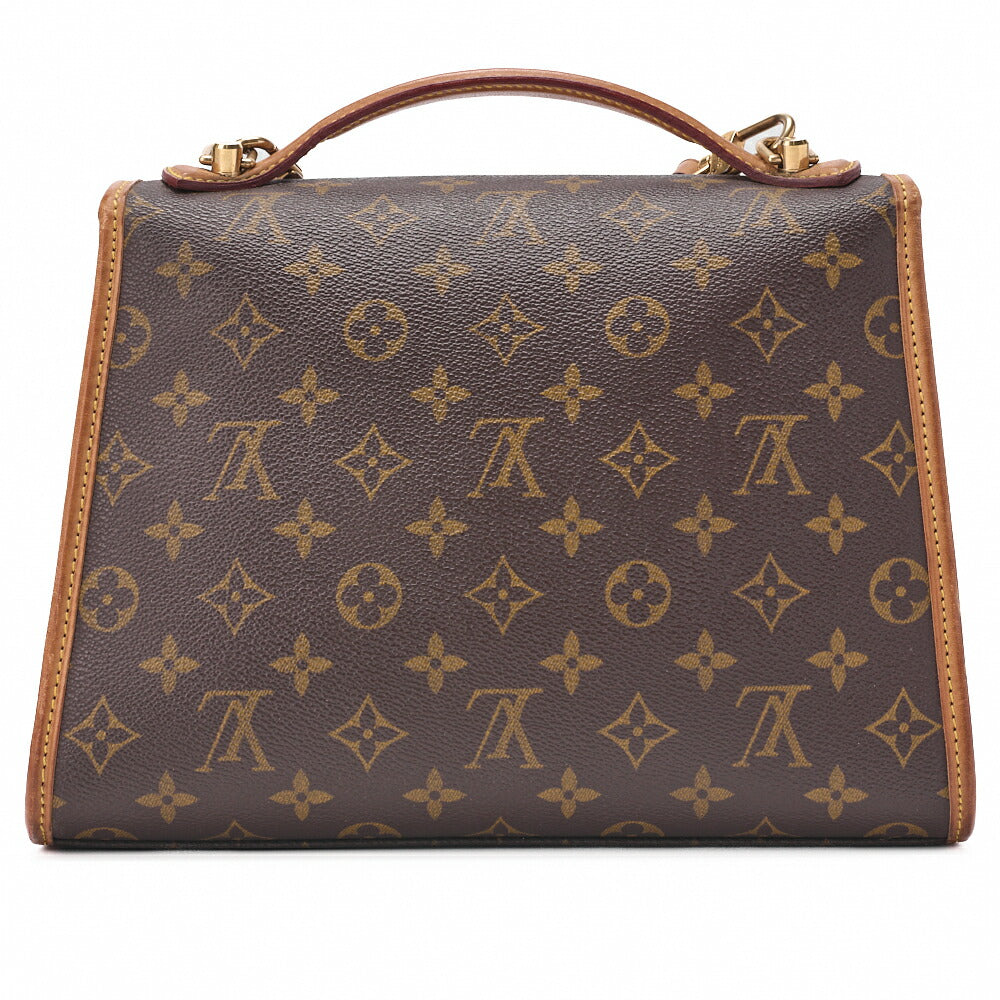 Louis Vuitton Shoulder Bag, Bel Air, Monogram, Canvas, Brown, Gold-Tone Hardware, Pre-Owned - Vintage La Charme