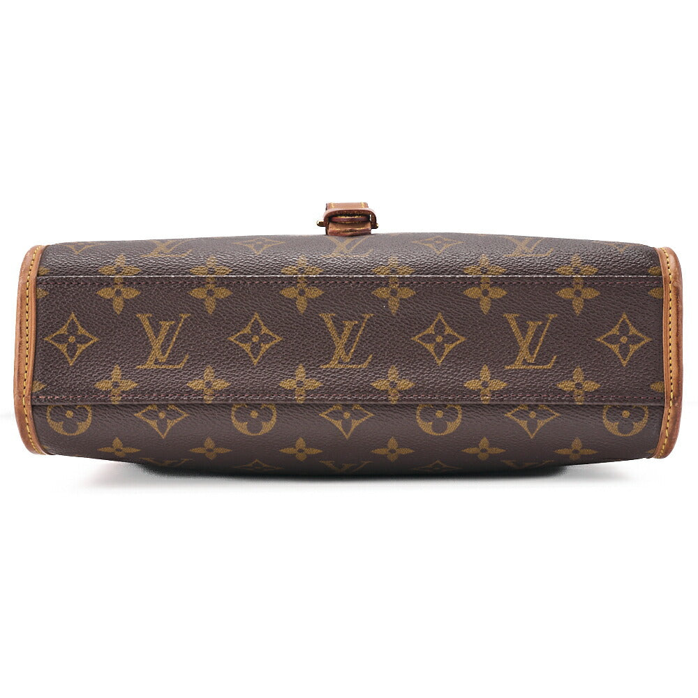Louis Vuitton Shoulder Bag, Bel Air, Monogram, Canvas, Brown, Gold-Tone Hardware, Pre-Owned - Vintage La Charme
