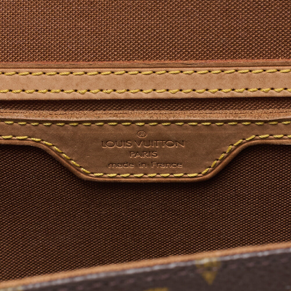 Louis Vuitton Shoulder Bag, Bel Air, Monogram, Canvas, Brown, Gold-Tone Hardware, Pre-Owned - Vintage La Charme