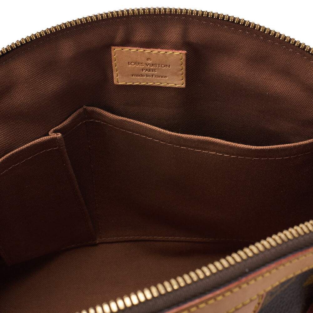 Louis Vuitton Handbag Monogram Tivoli PM Canvas Brown Gold-Tone Hardware Pre-Owned - Vintage La Charme