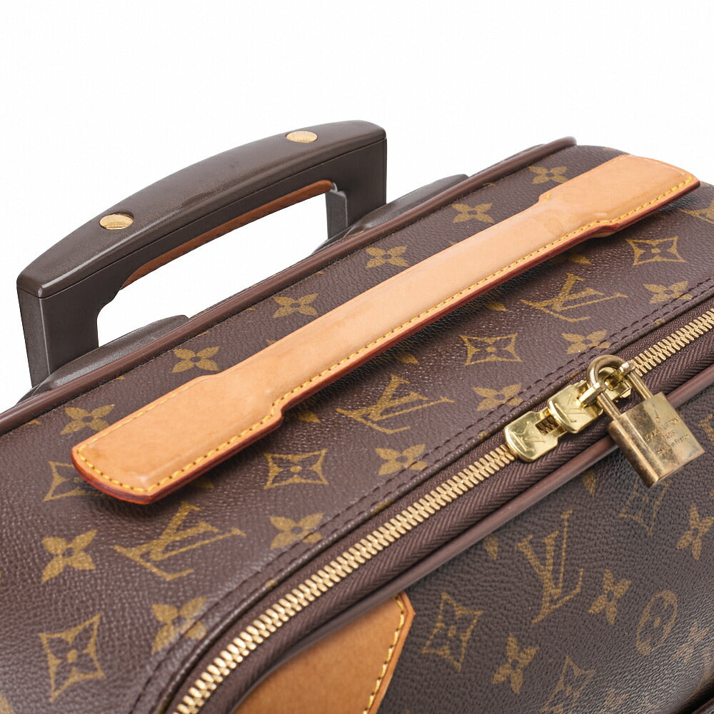 Louis Vuitton Suitcase Carry Case, Monogram, Canvas, Brown, Gold-Tone Hardware, Pre-Owned - Vintage La Charme