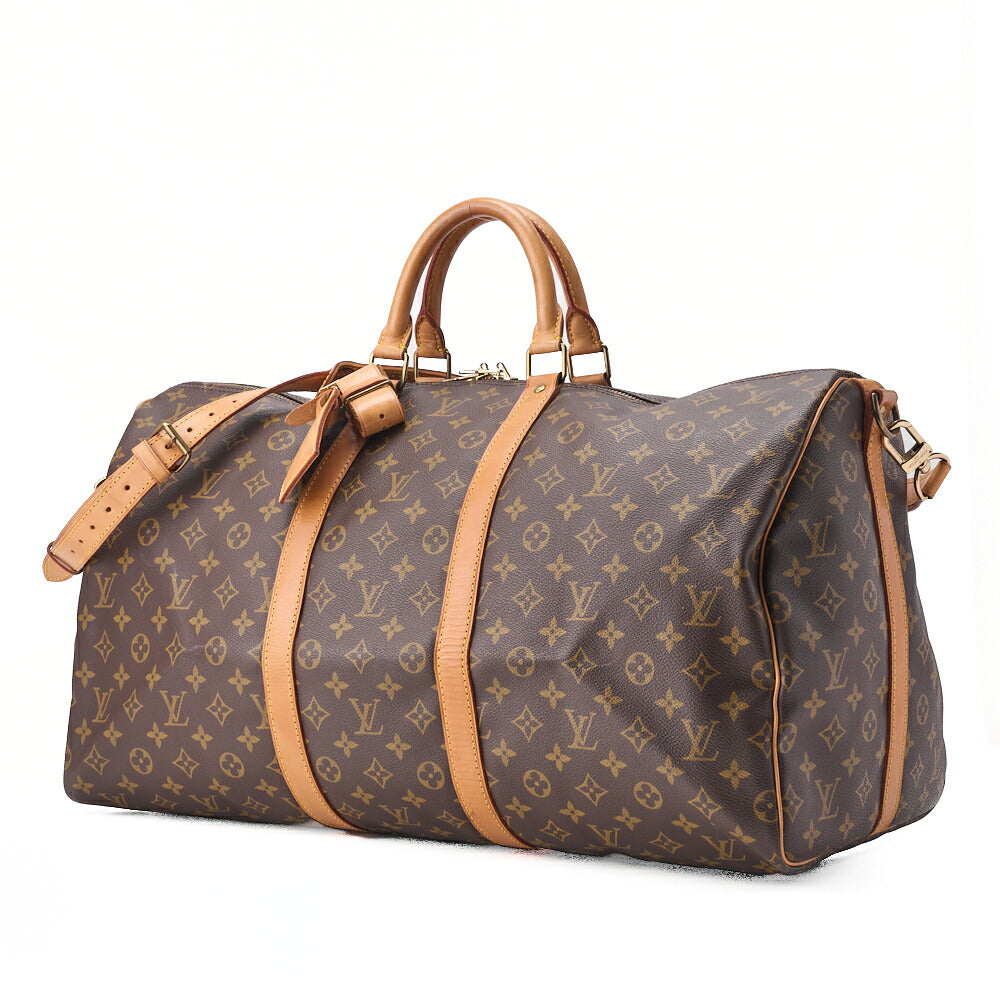 Louis Vuitton Shoulder Bag, Kipol Handli?re 55, Monogram, Canvas, Brown, Gold-Tone Hardware, Pre-Owned - Vintage La Charme