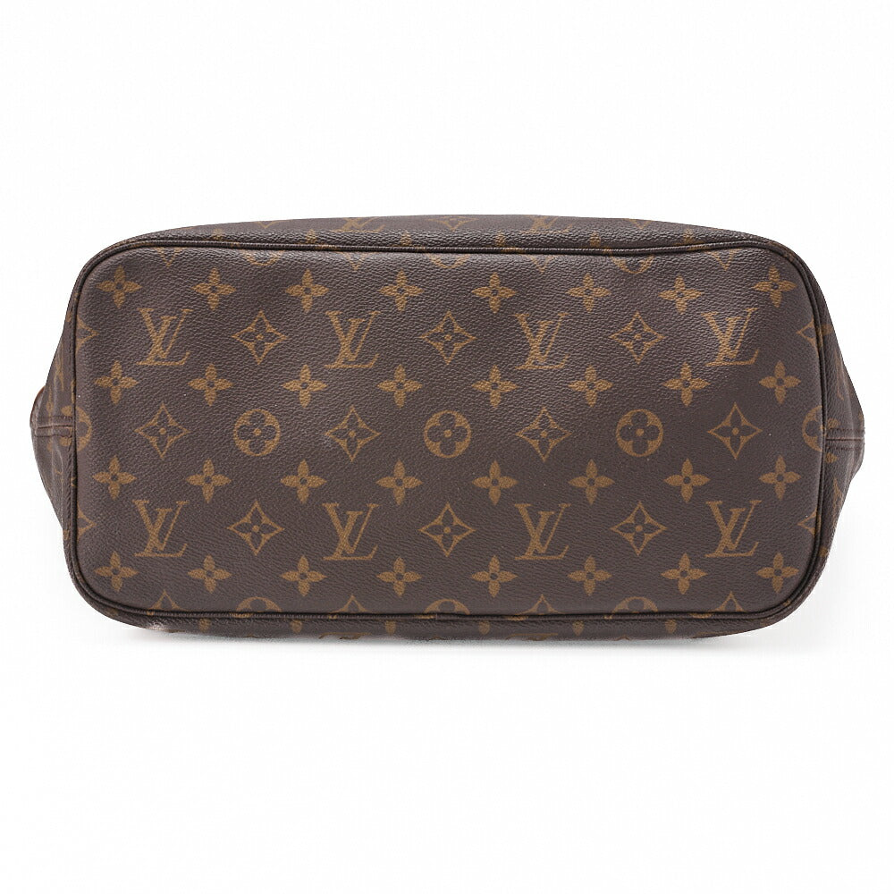 Louis Vuitton Tote Bag, Monogram, Canvas, Brown, Gold-Tone Hardware, Pre-Owned - Vintage La Charme