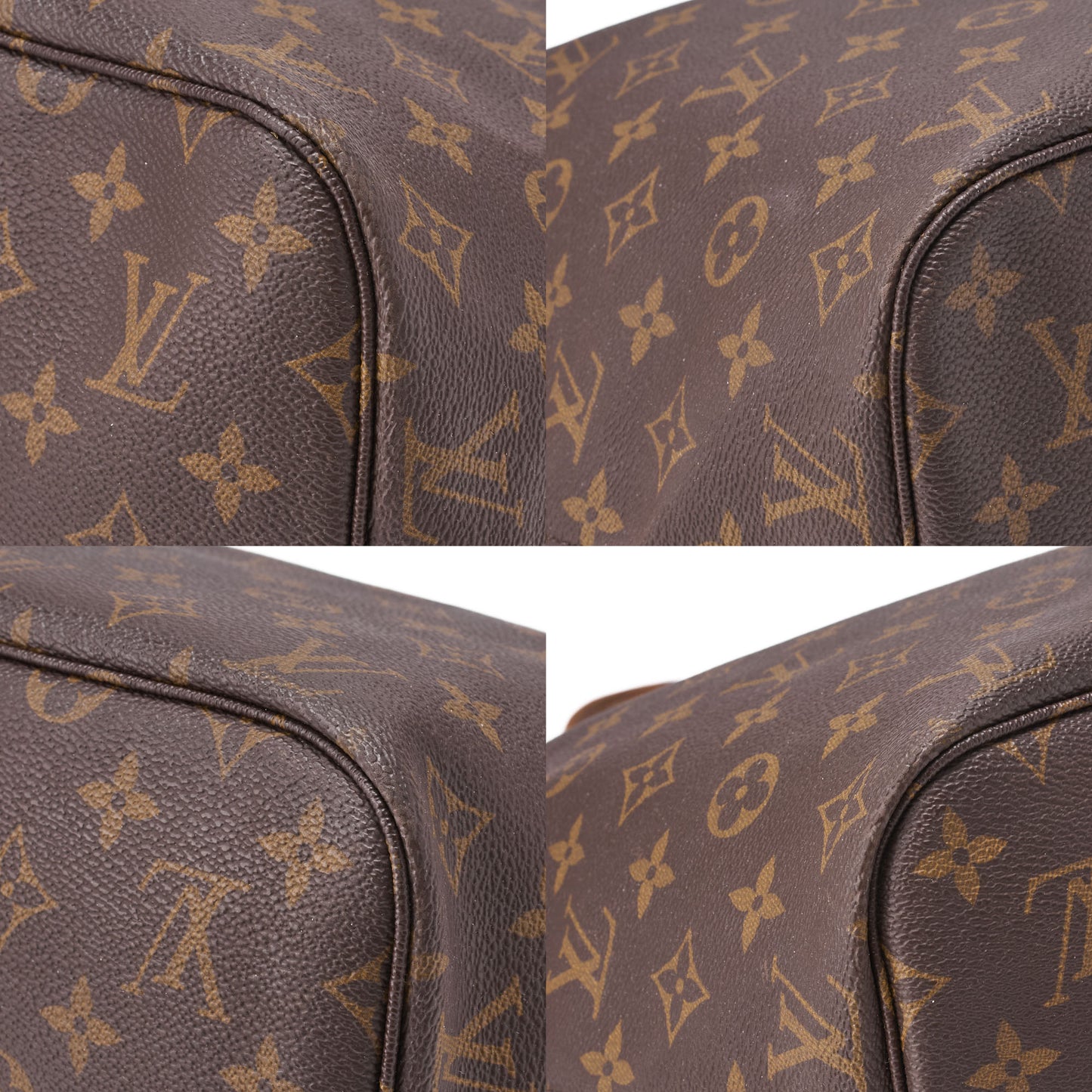 Louis Vuitton Tote Bag, Monogram, Canvas, Brown, Gold-Tone Hardware, Pre-Owned - Vintage La Charme
