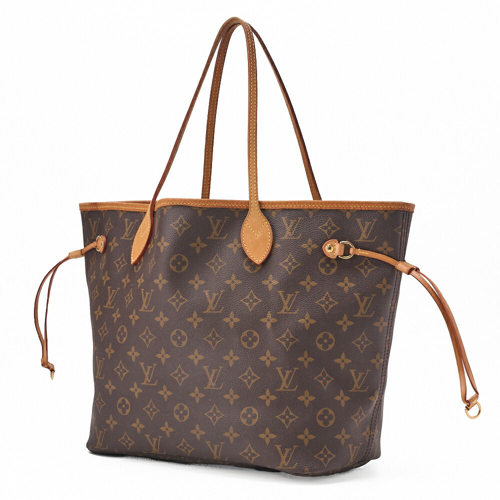 Louis Vuitton Tote Bag, Monogram, Canvas, Brown, Gold-Tone Hardware, Pre-Owned - Vintage La Charme