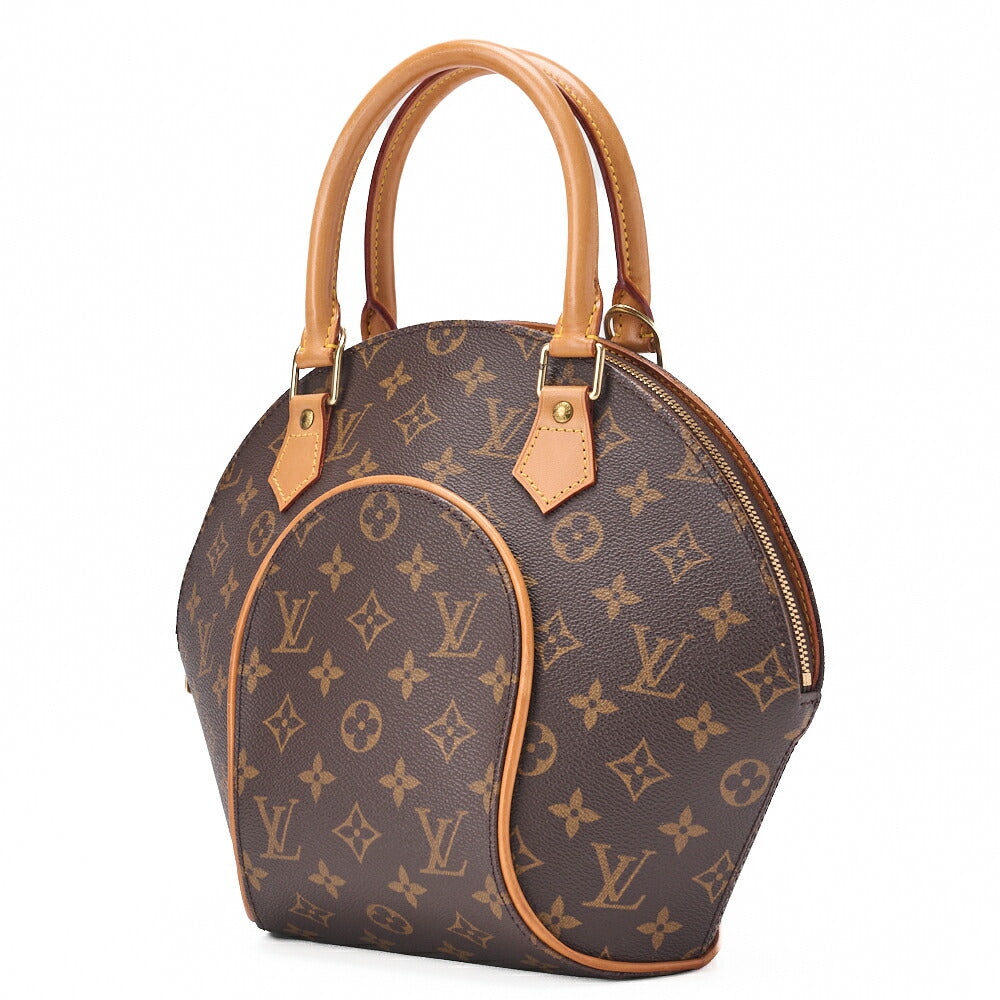 Louis Vuitton Handbag, Monogram Ellipse PM, Canvas, Brown, Gold-Tone Hardware, Pre-Owned - Vintage La Charme