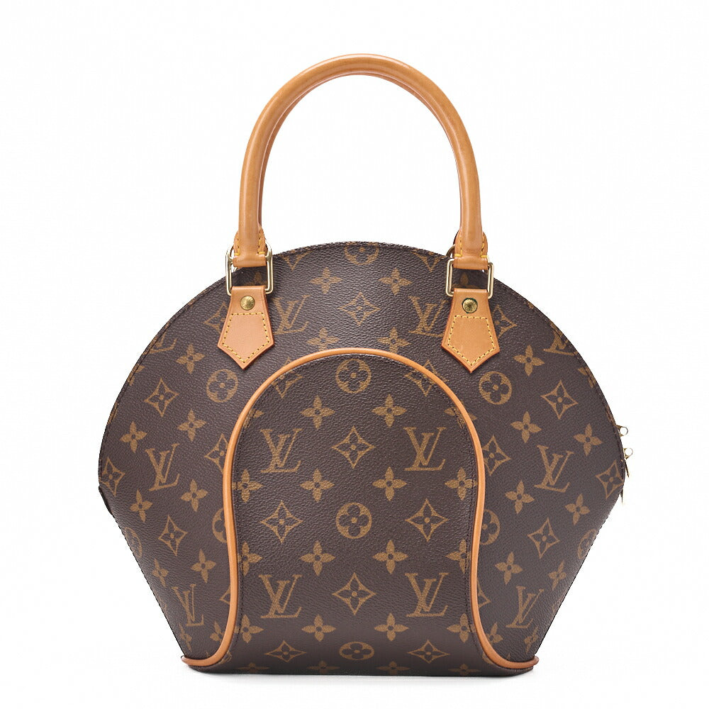 Louis Vuitton Handbag, Monogram Ellipse PM, Canvas, Brown, Gold-Tone Hardware, Pre-Owned - Vintage La Charme