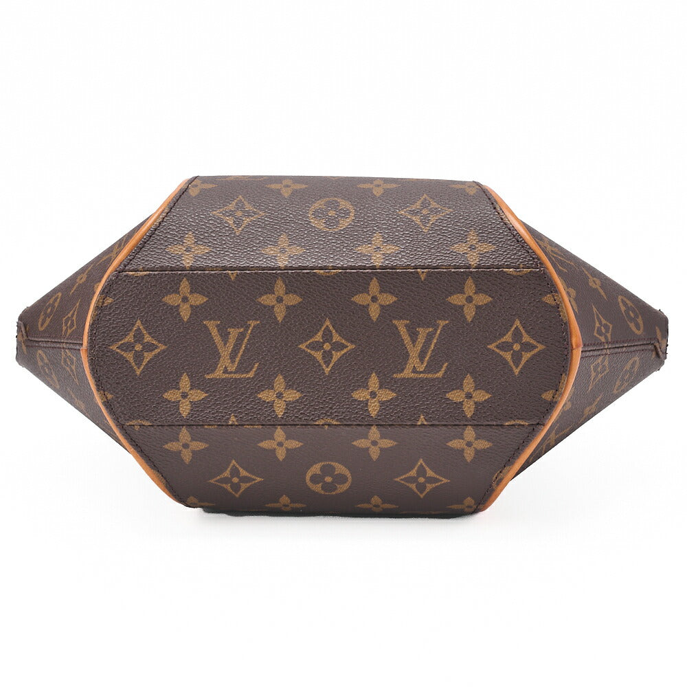Louis Vuitton Handtasche, Monogram Ellipse PM, Canvas, Braun, Goldfarbene Hardware, Gebraucht