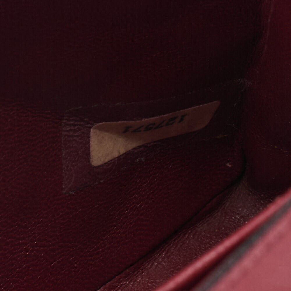 CHANEL Chain Shoulder Bag Matelassé Lammleder Schwarz Goldfarbene Hardware Pre-Owned