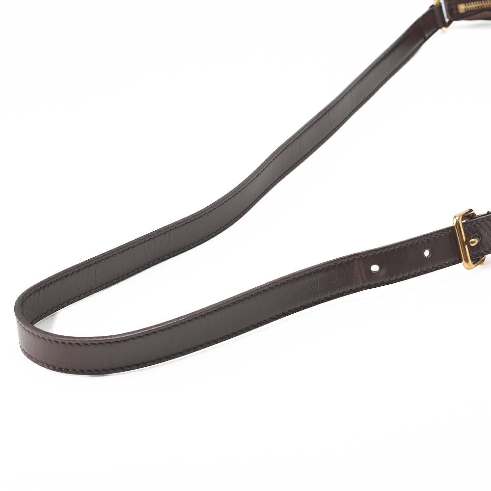 Louis Vuitton Shoulder Bag, Monogram, Brown, Gold-Tone Hardware, Pre-Owned - Vintage La Charme
