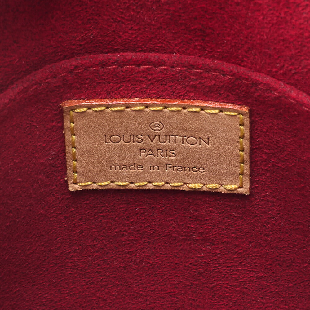 Louis Vuitton Shoulder Bag, Monogram, Canvas, Brown, Gold-Tone Hardware, Pre-Owned - Vintage La Charme