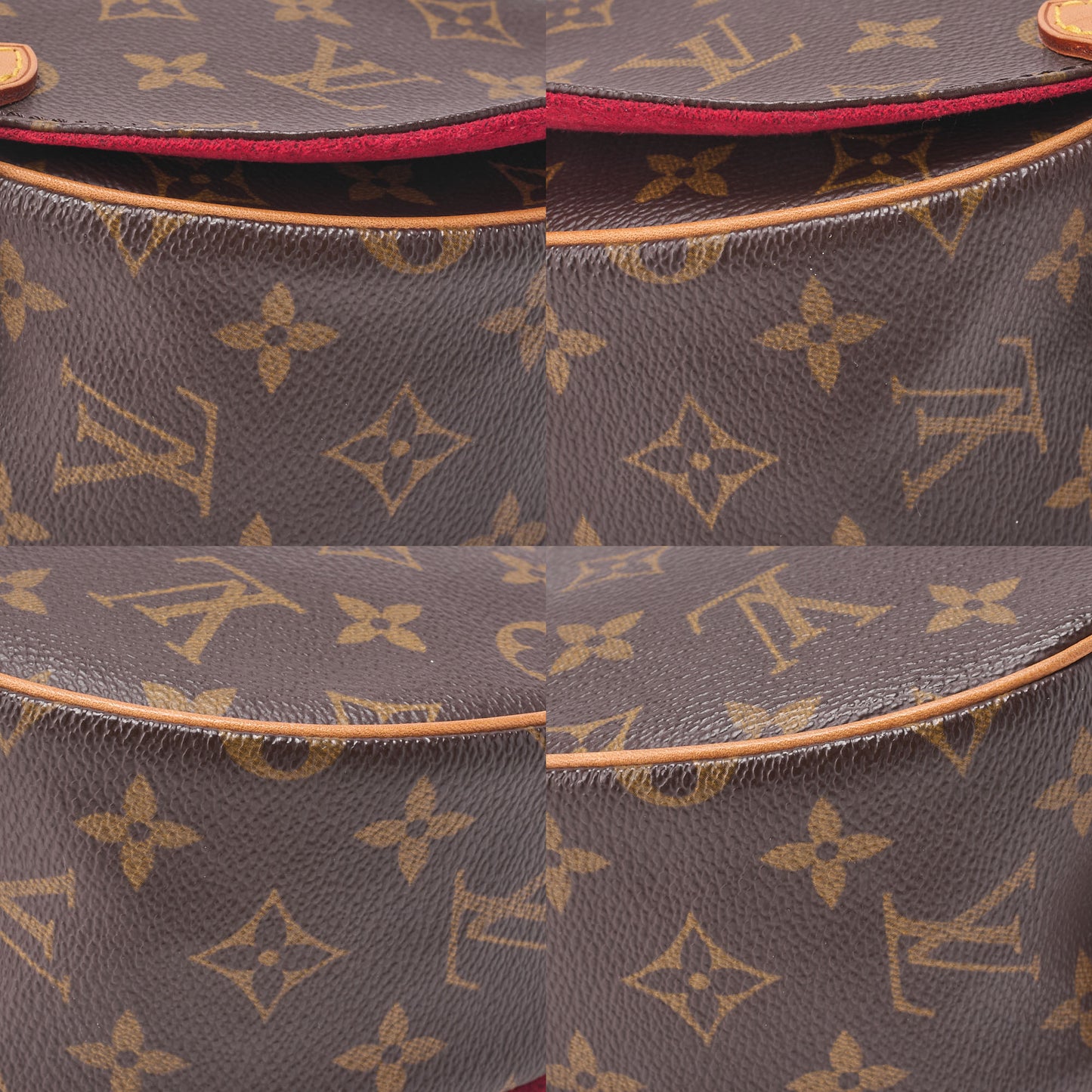 Louis Vuitton Shoulder Bag, Monogram, Canvas, Brown, Gold-Tone Hardware, Pre-Owned - Vintage La Charme