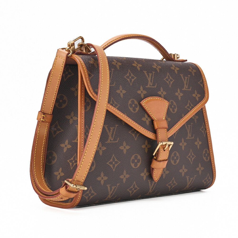Louis Vuitton Shoulder Bag, Monogram, Canvas, Brown, Gold-Tone Hardware, Pre-Owned - Vintage La Charme