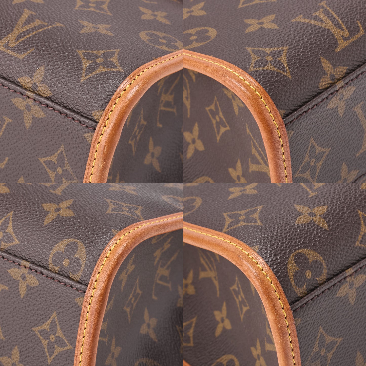 Louis Vuitton Shoulder Bag, Monogram, Canvas, Brown, Gold-Tone Hardware, Pre-Owned - Vintage La Charme