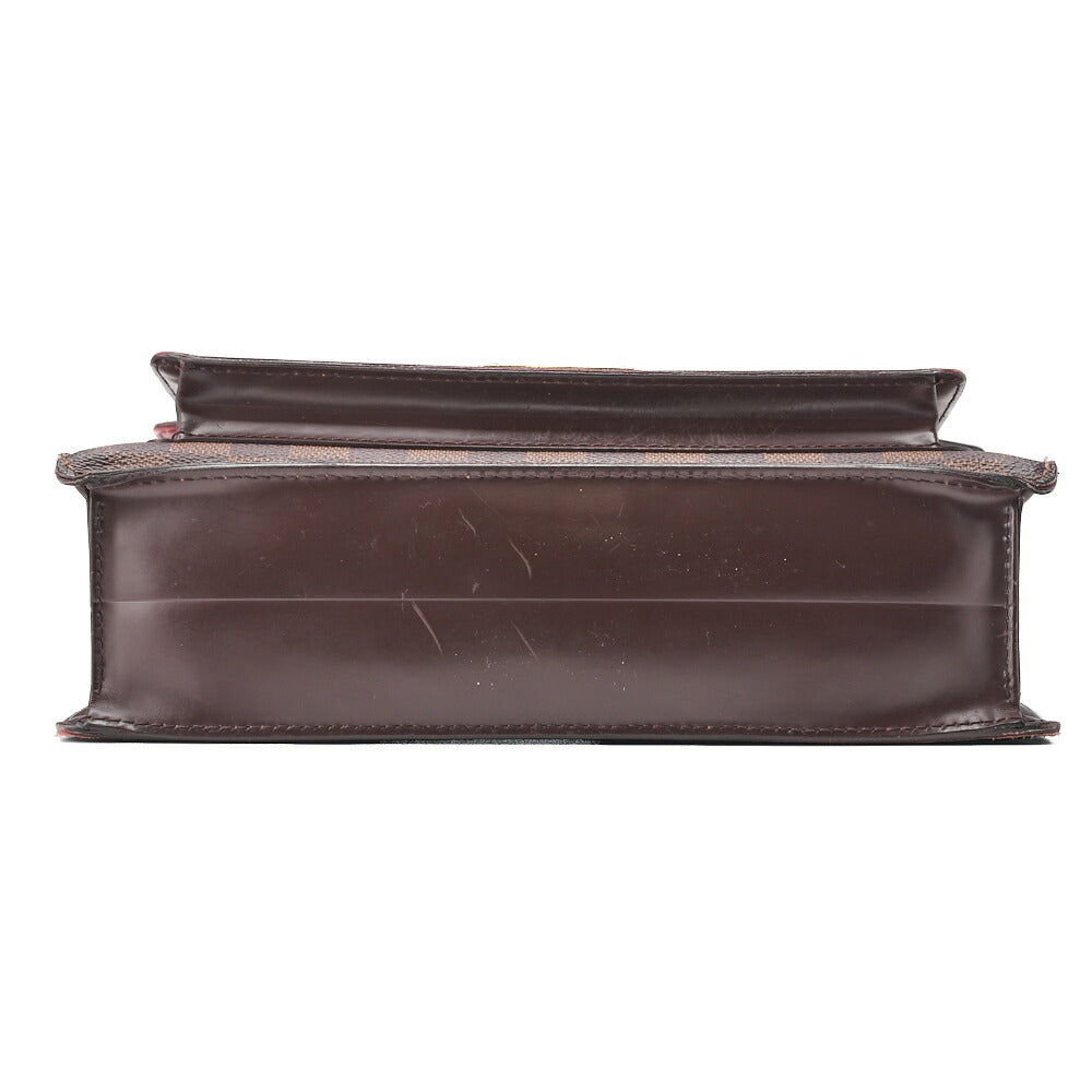 Louis Vuitton Handbag, Monogram Monceau 28, Canvas, Brown, Gold-Tone Hardware, Pre-Owned - Vintage La Charme