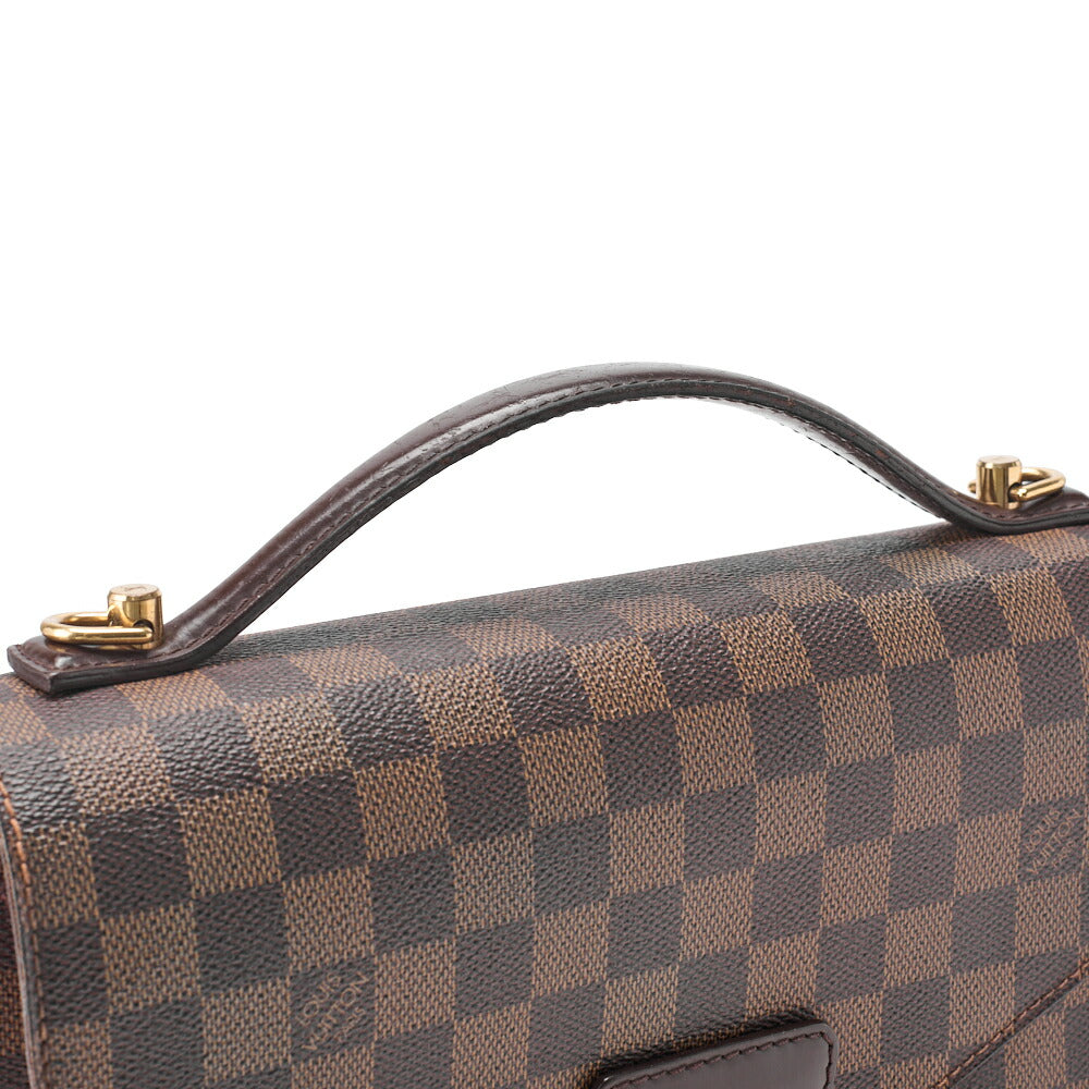 Louis Vuitton Handbag, Monogram Monceau 28, Canvas, Brown, Gold-Tone Hardware, Pre-Owned - Vintage La Charme