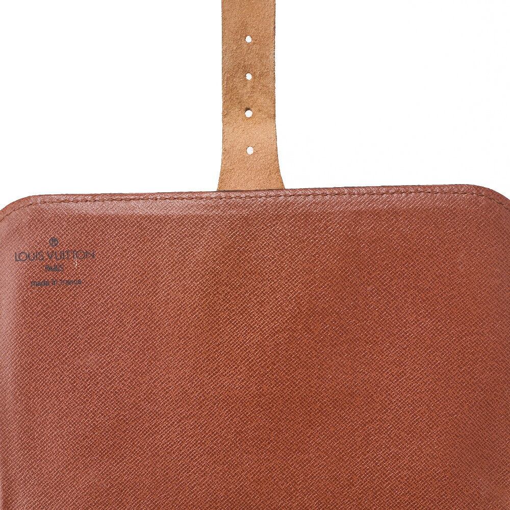 Louis Vuitton Shoulder Bag, Monogram Cartesier MM, Canvas, Brown, Gold-Tone Hardware, Pre-Owned - Vintage La Charme