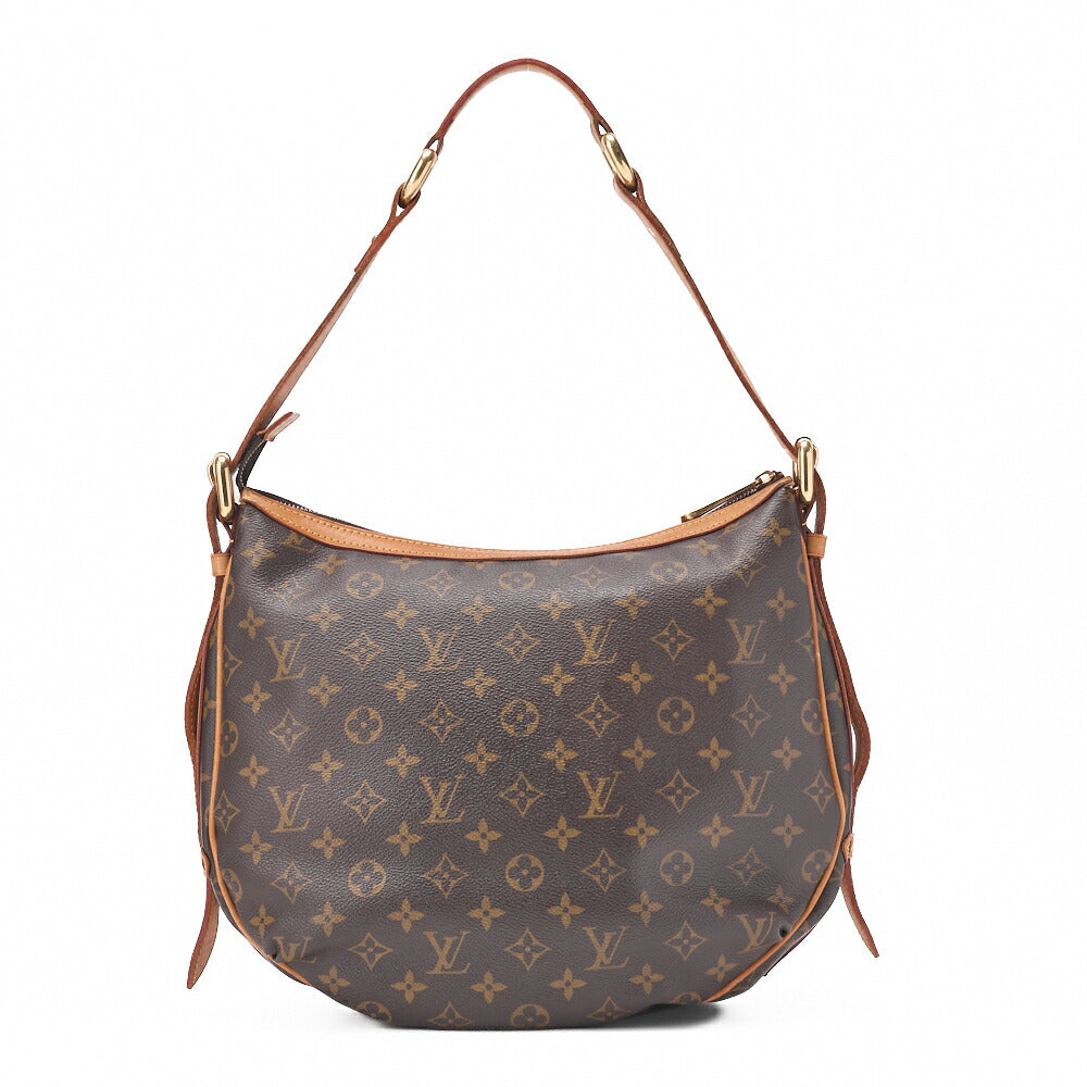 Louis Vuitton Shoulder Bag, Monogram, Canvas, Brown, Gold-Tone Hardware, Pre-Owned - Vintage La Charme
