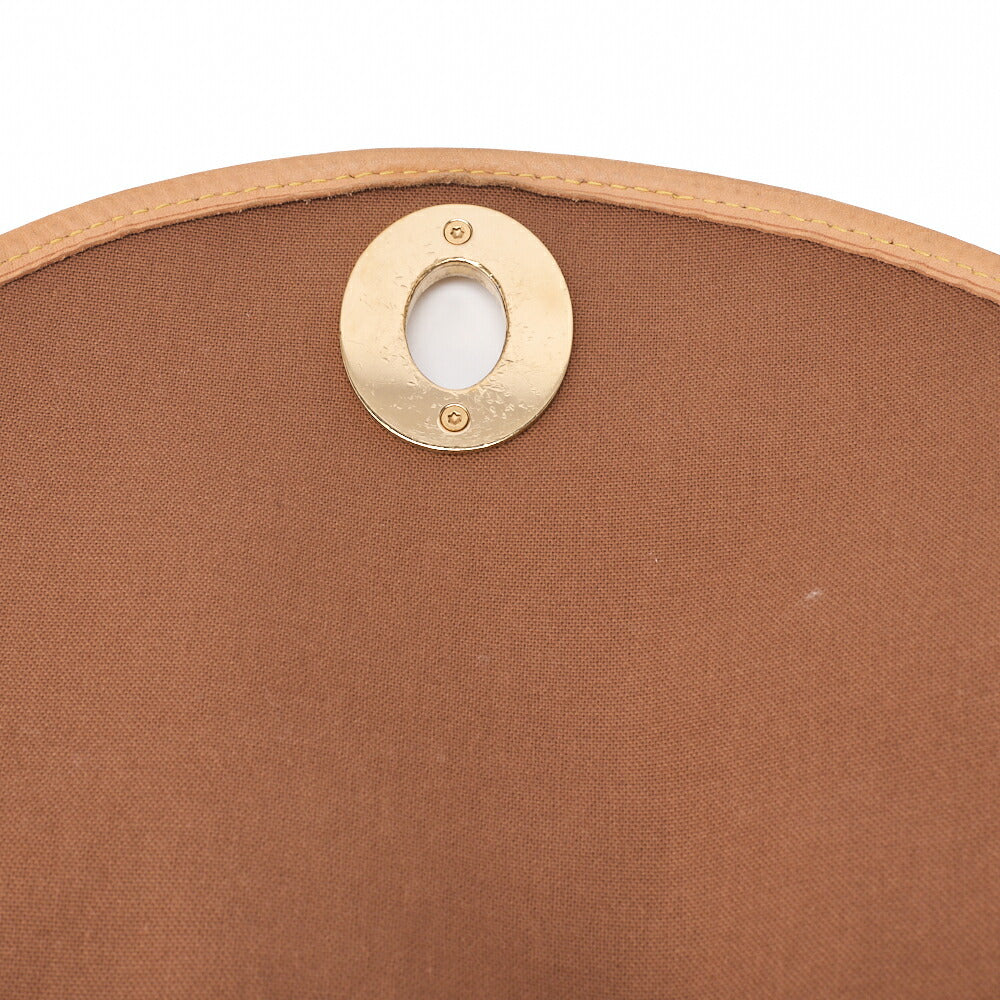 Louis Vuitton Shoulder Bag, Monogram, Canvas, Brown, Gold-Tone Hardware, Pre-Owned - Vintage La Charme