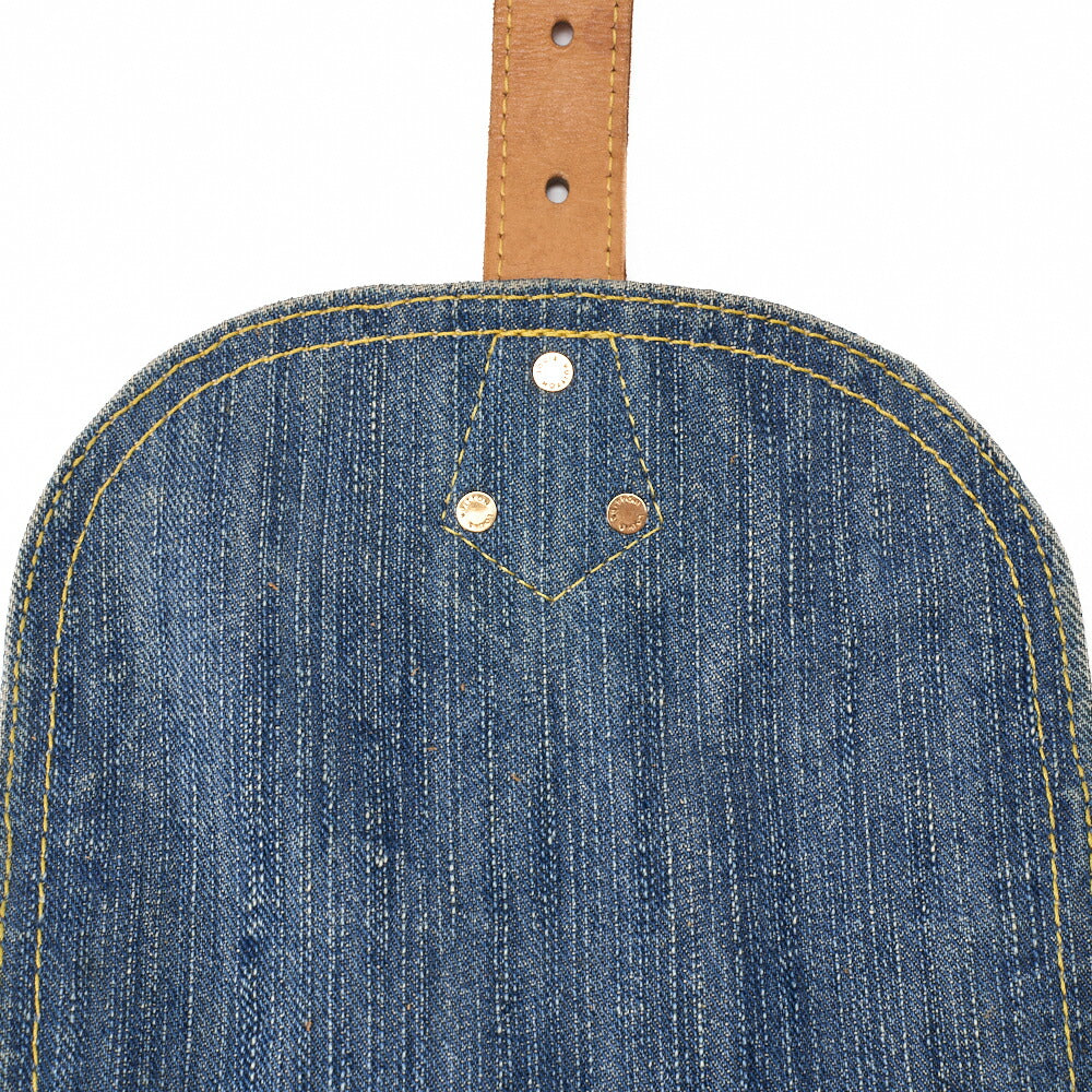 Louis Vuitton Shoulder Backpack Bag, Monogram Denim, Blue, Gold-Tone Hardware, Pre-Owned - Vintage La Charme