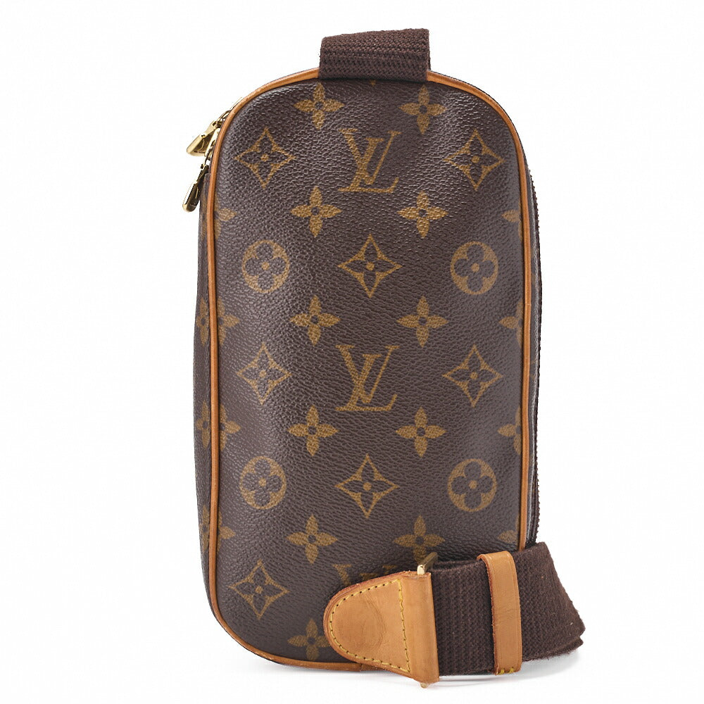 Louis Vuitton Shoulder Bag, Monogram Bel Air, Canvas, Brown, Gold-Tone Hardware, Pre-Owned - Vintage La Charme