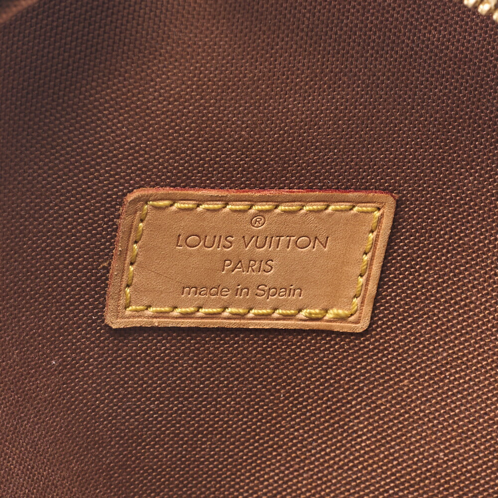 Louis Vuitton Umhängetasche, Monogramm Bel Air, Canvas, Braun, Goldfarbene Hardware, Gebraucht