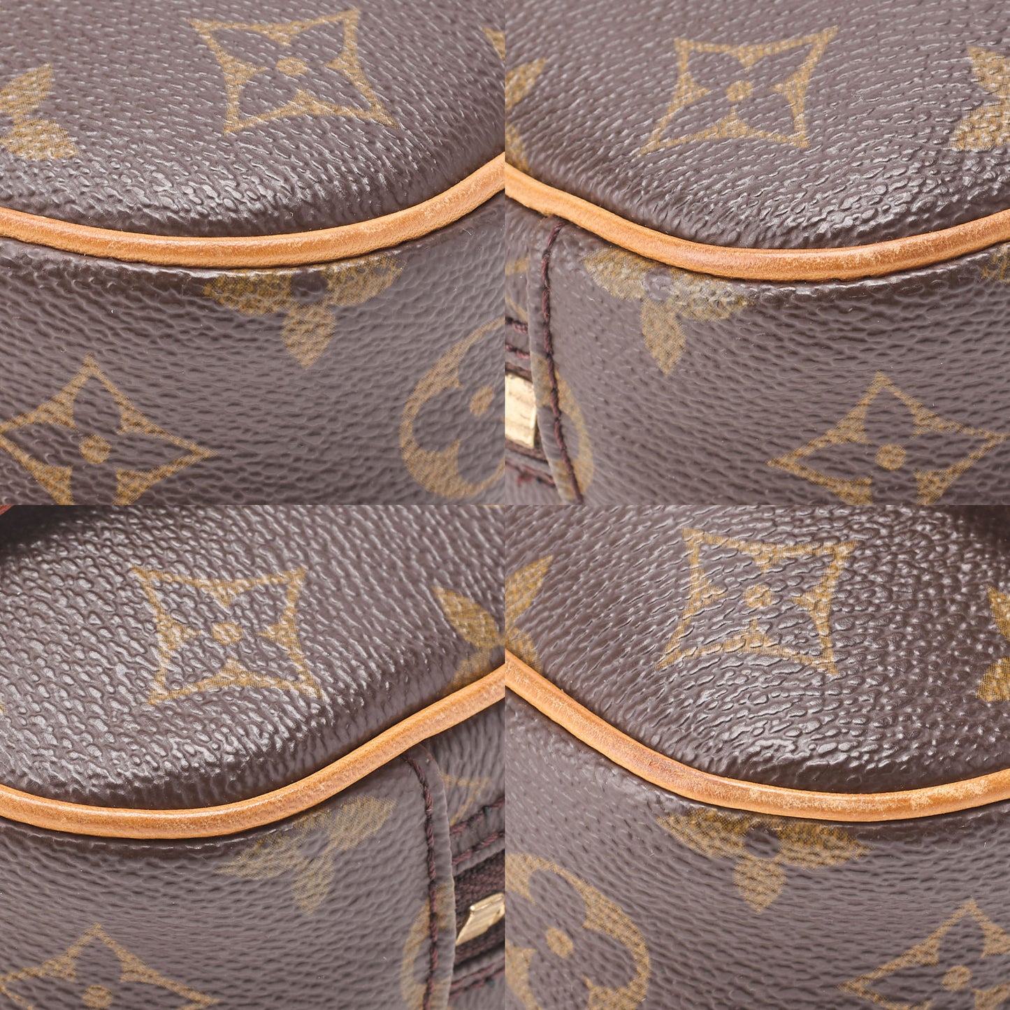 Louis Vuitton Shoulder Bag, Monogram Bel Air, Canvas, Brown, Gold-Tone Hardware, Pre-Owned - Vintage La Charme