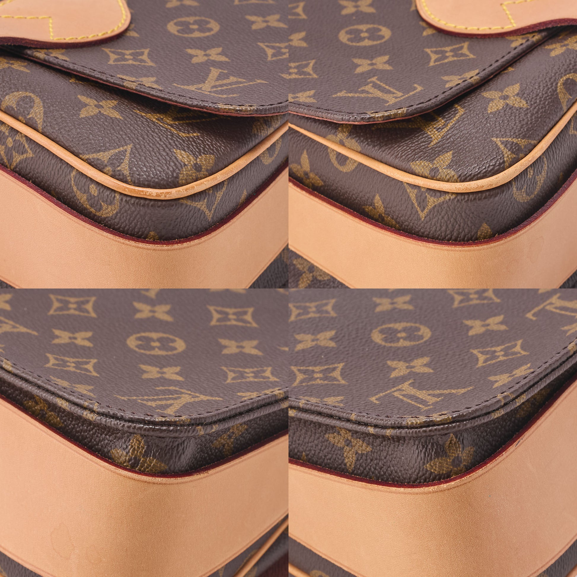 Louis Vuitton Shoulder Bag, Monogram, Canvas, Brown, Gold-Tone Hardware, Pre-Owned - Vintage La Charme