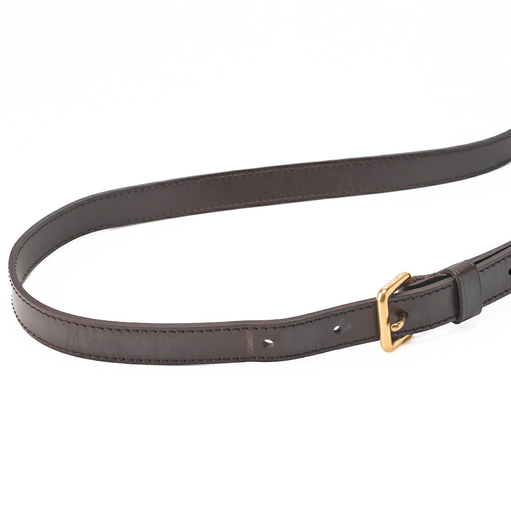 Louis Vuitton Shoulder Bag, Monogram, Canvas, Brown, Gold-Tone Hardware, Pre-Owned - Vintage La Charme