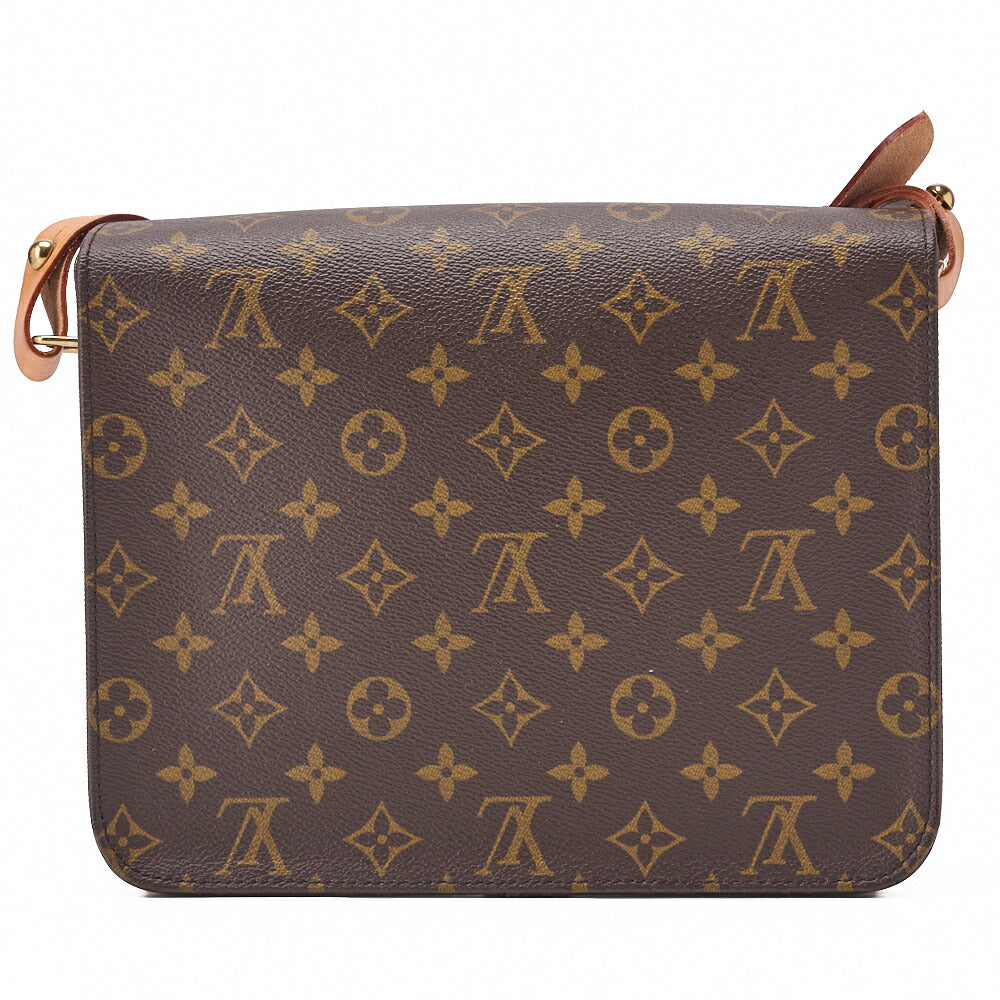 Louis Vuitton Shoulder Bag, Monogram Cartesierre GM, Canvas, Brown, Gold-Tone Hardware, Pre-Owned - Vintage La Charme