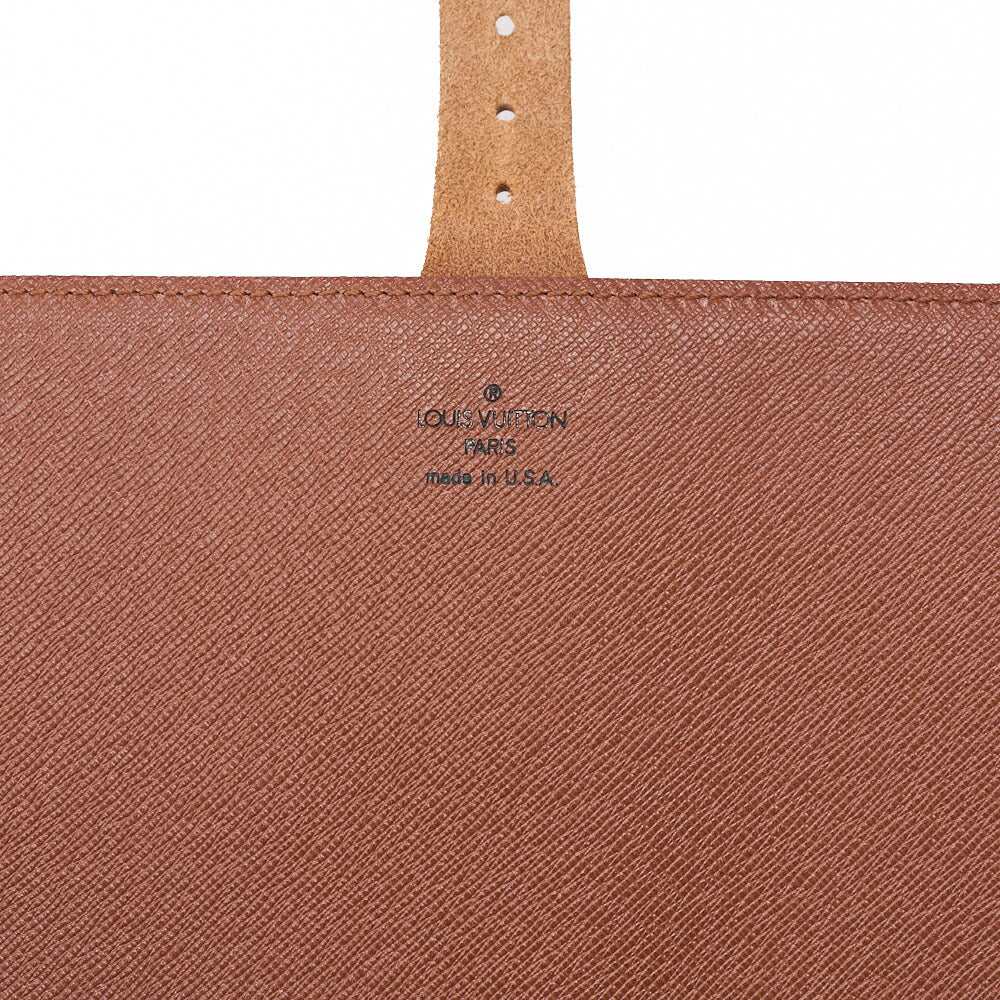 Louis Vuitton Shoulder Bag, Monogram Cartesierre GM, Canvas, Brown, Gold-Tone Hardware, Pre-Owned - Vintage La Charme