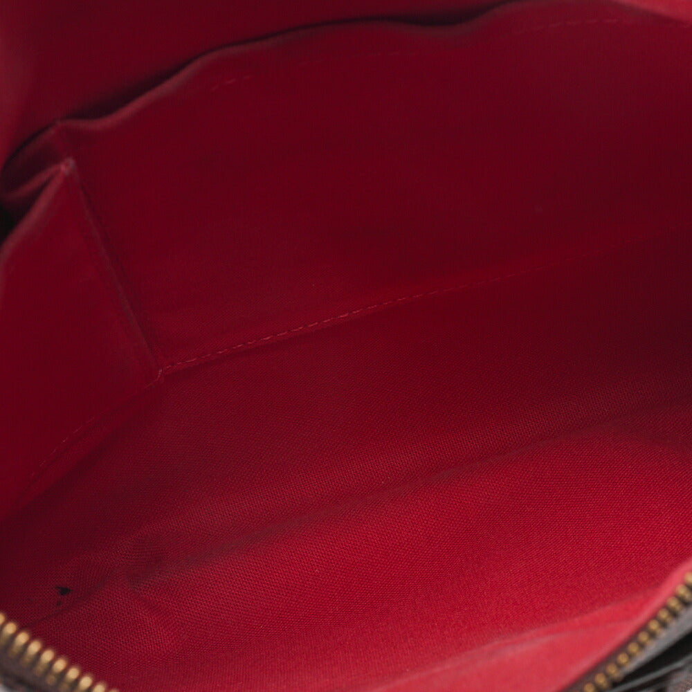 Louis Vuitton Shoulder Bag, Monogram, Canvas, Brown, Gold-Tone Hardware, Pre-Owned - Vintage La Charme