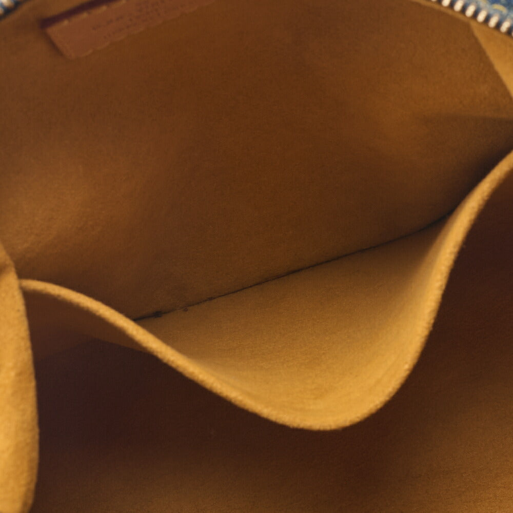 Louis Vuitton Shoulder Bag, Monogram Denim, Blue, Gold-Tone Hardware, Pre-Owned - Vintage La Charme