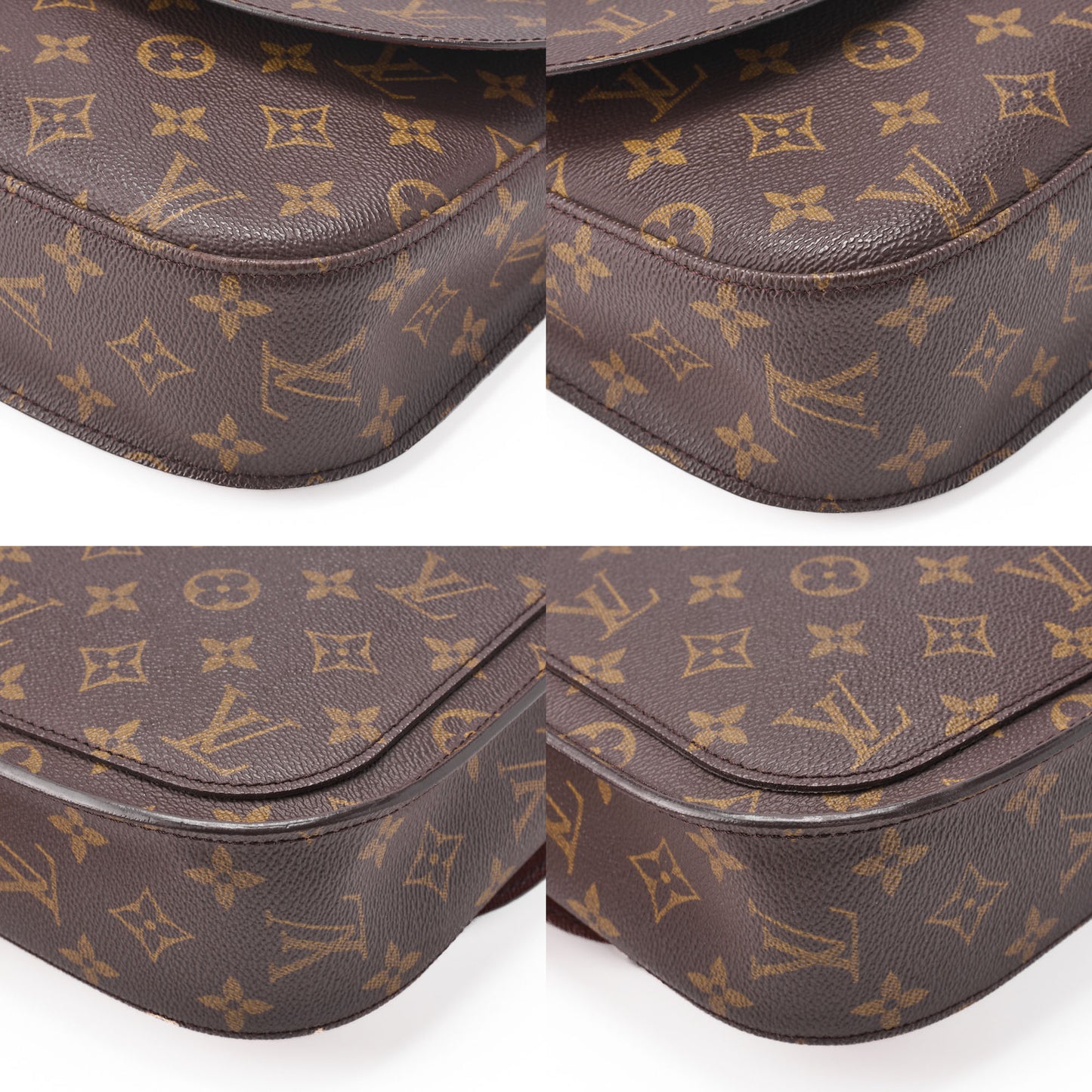 Louis Vuitton Umhängetasche, Monogramm, Braun, Goldfarbene Hardware, Gebraucht