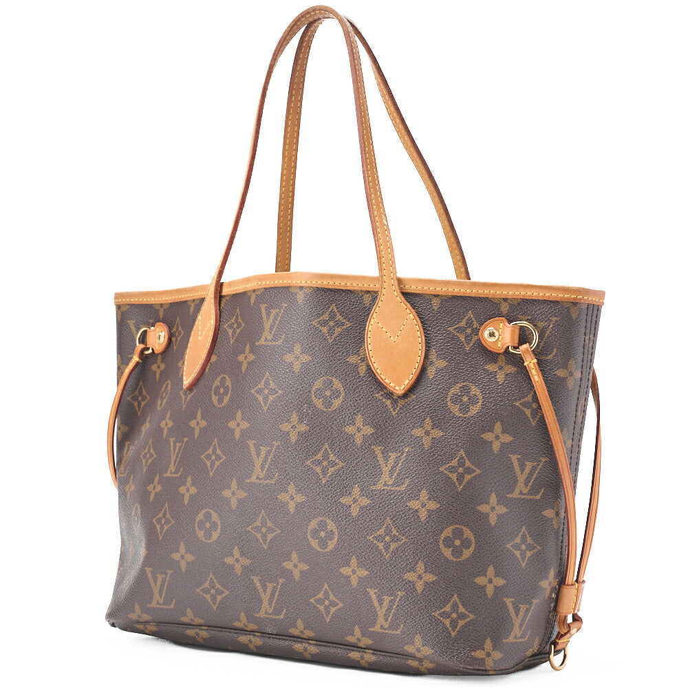 Louis Vuitton Tote Bag, Monogramm, Canvas, Braun, Goldfarbene Metallteile, Gebraucht