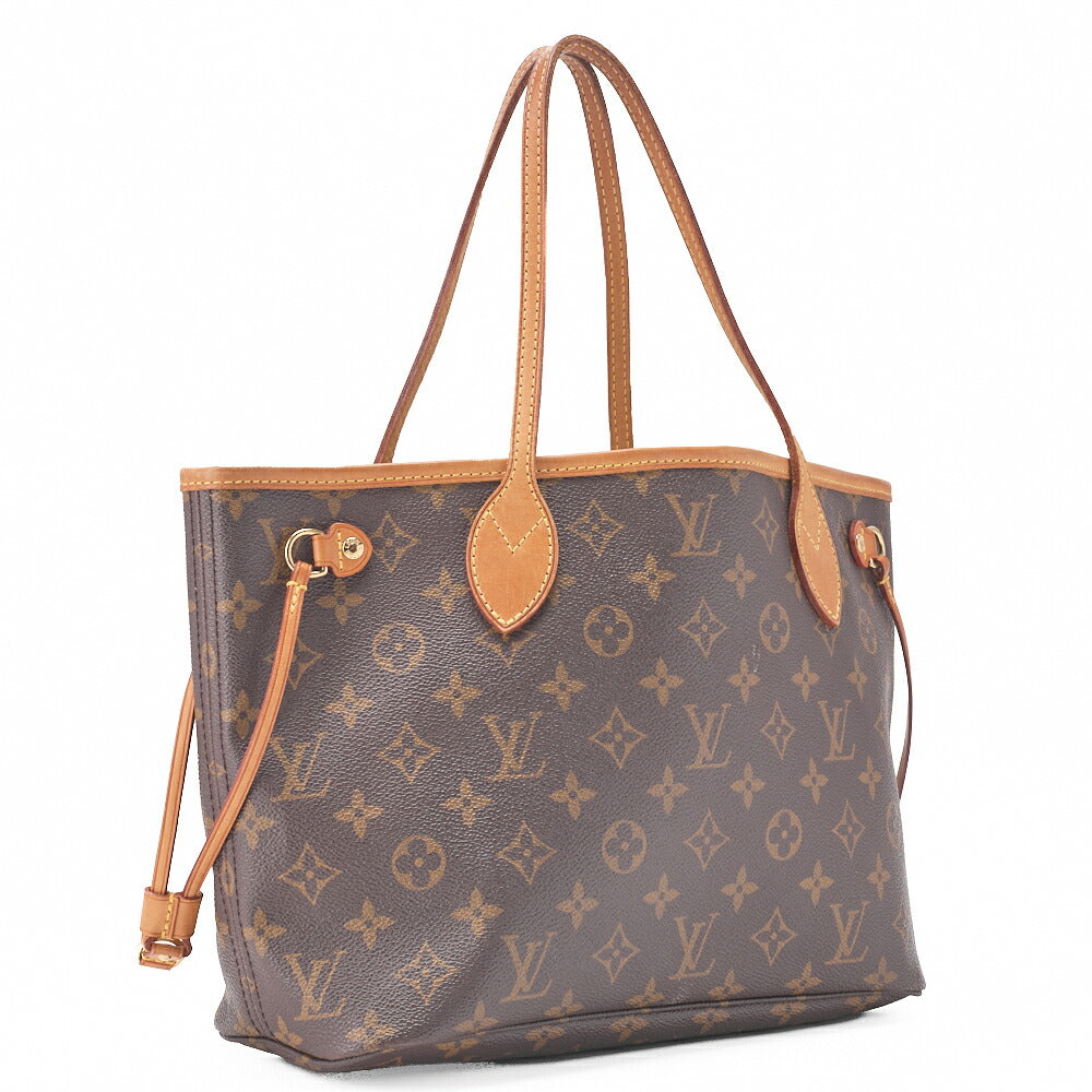 Louis Vuitton Tote Bag, Monogramm, Canvas, Braun, Goldfarbene Metallteile, Gebraucht