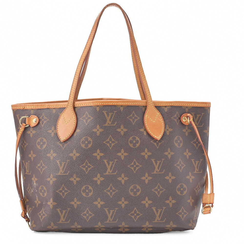Louis Vuitton Tote Bag, Monogramm, Canvas, Braun, Goldfarbene Metallteile, Gebraucht