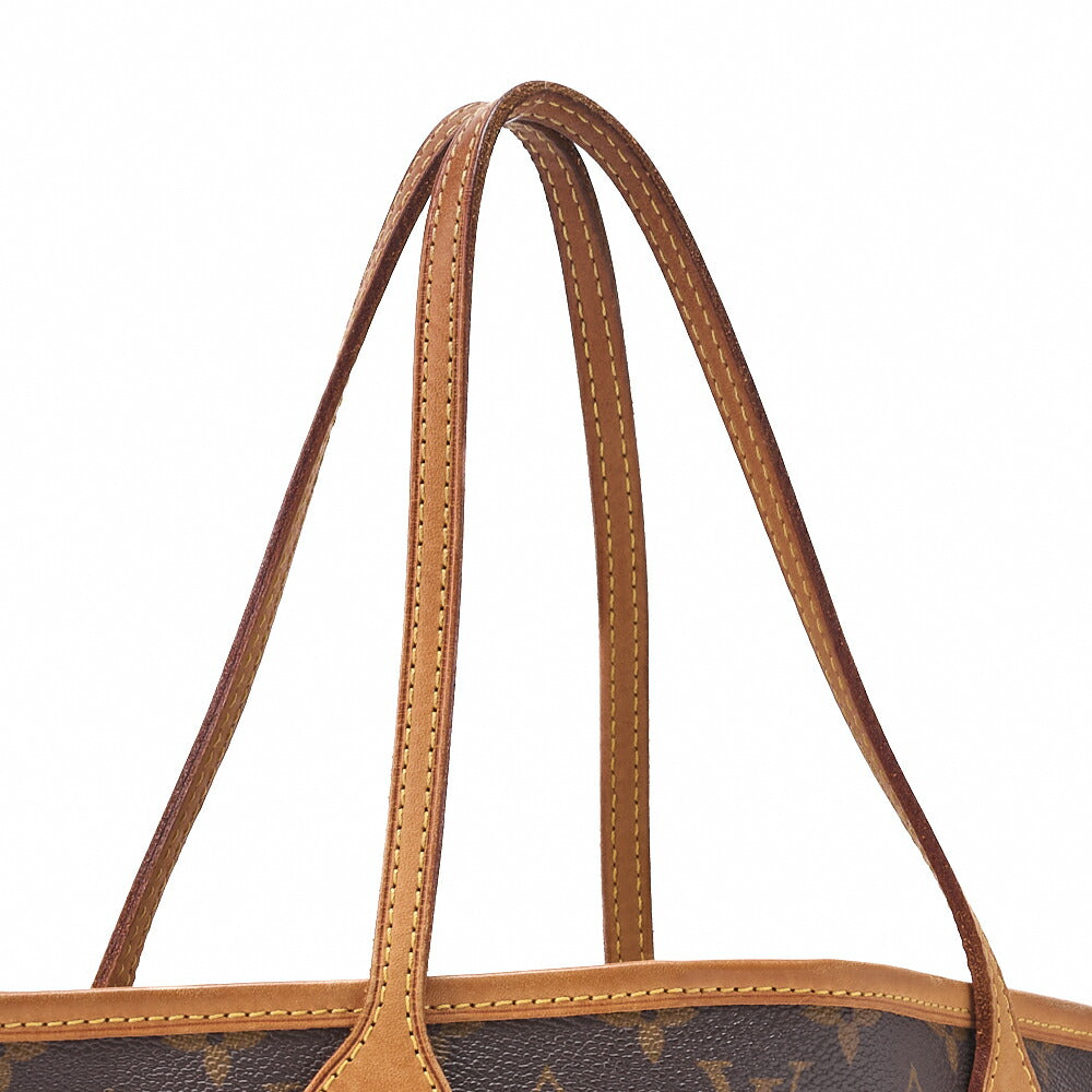 Louis Vuitton Tote Bag, Monogramm, Canvas, Braun, Goldfarbene Metallteile, Gebraucht