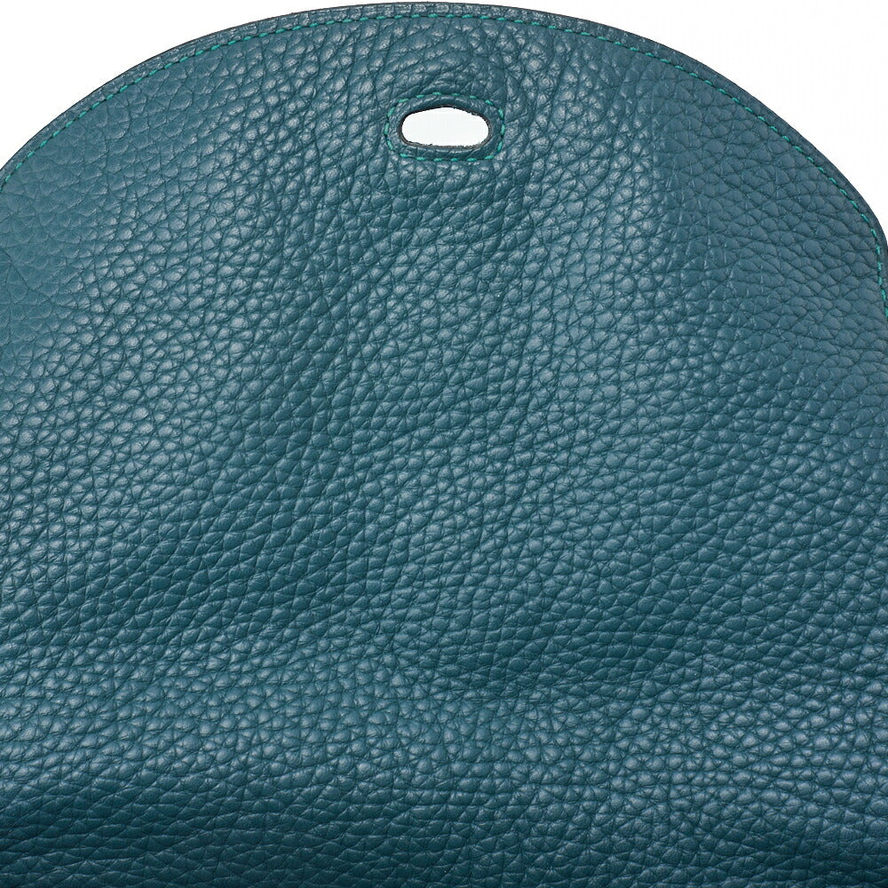 HERMES Shoulder Bag Lindy 26 2WAY Tryon Clemence Blue Zanzibar Gold-Tone Hardware Pre-Owned - Vintage La Charme