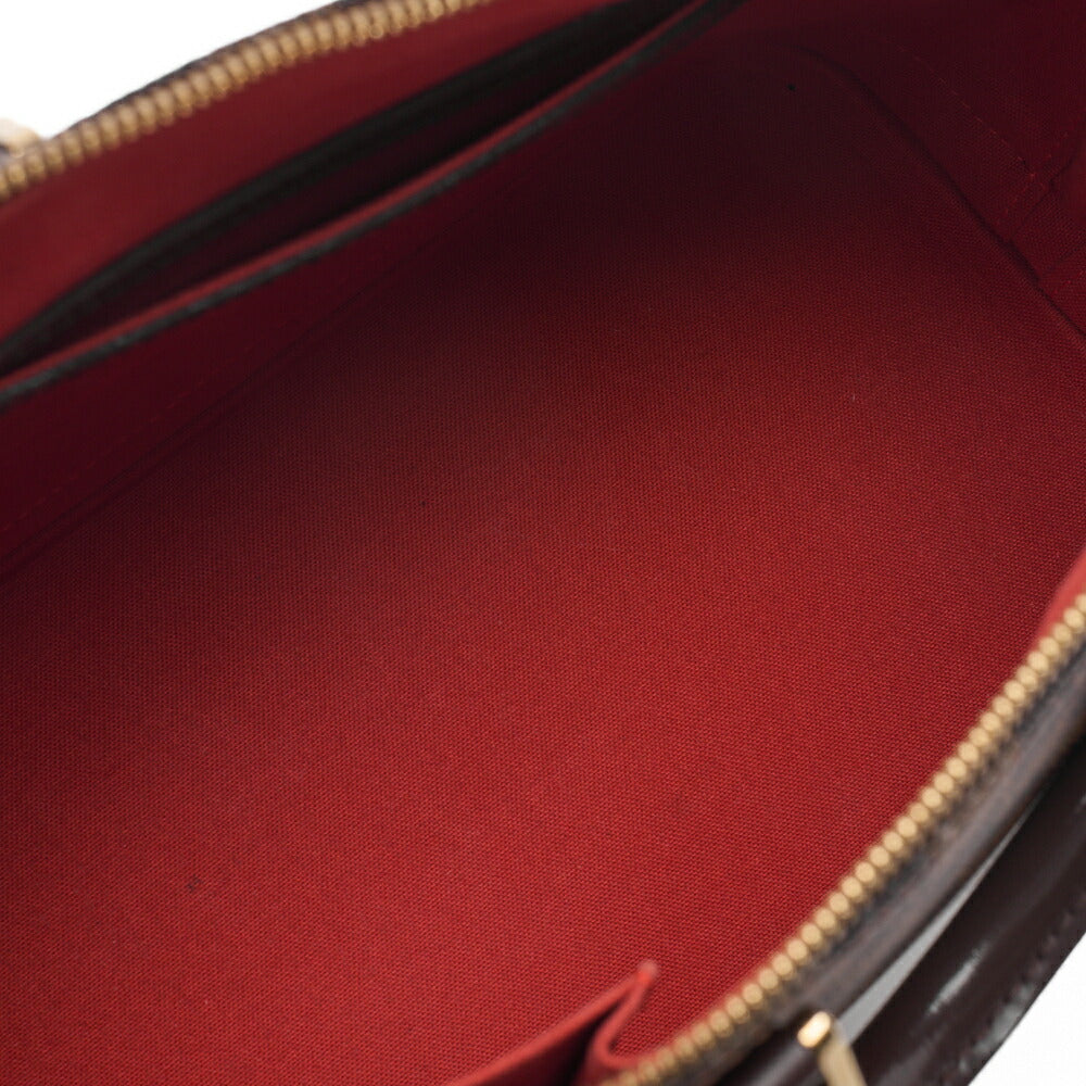 Louis Vuitton Handbag Alma PM Damier Canvas Brown Gold-Tone Hardware Pre-Owned - Vintage La Charme
