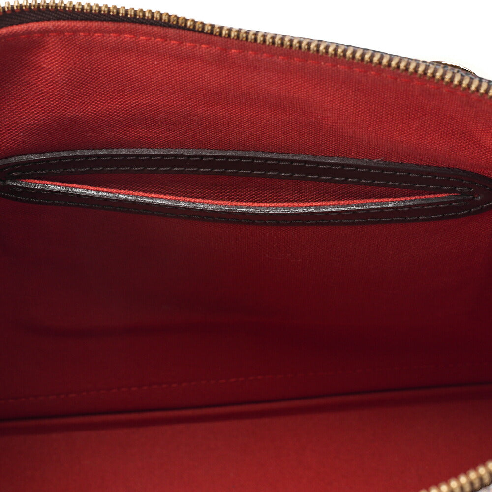 Louis Vuitton Handbag Alma PM Damier Canvas Brown Gold-Tone Hardware Pre-Owned - Vintage La Charme